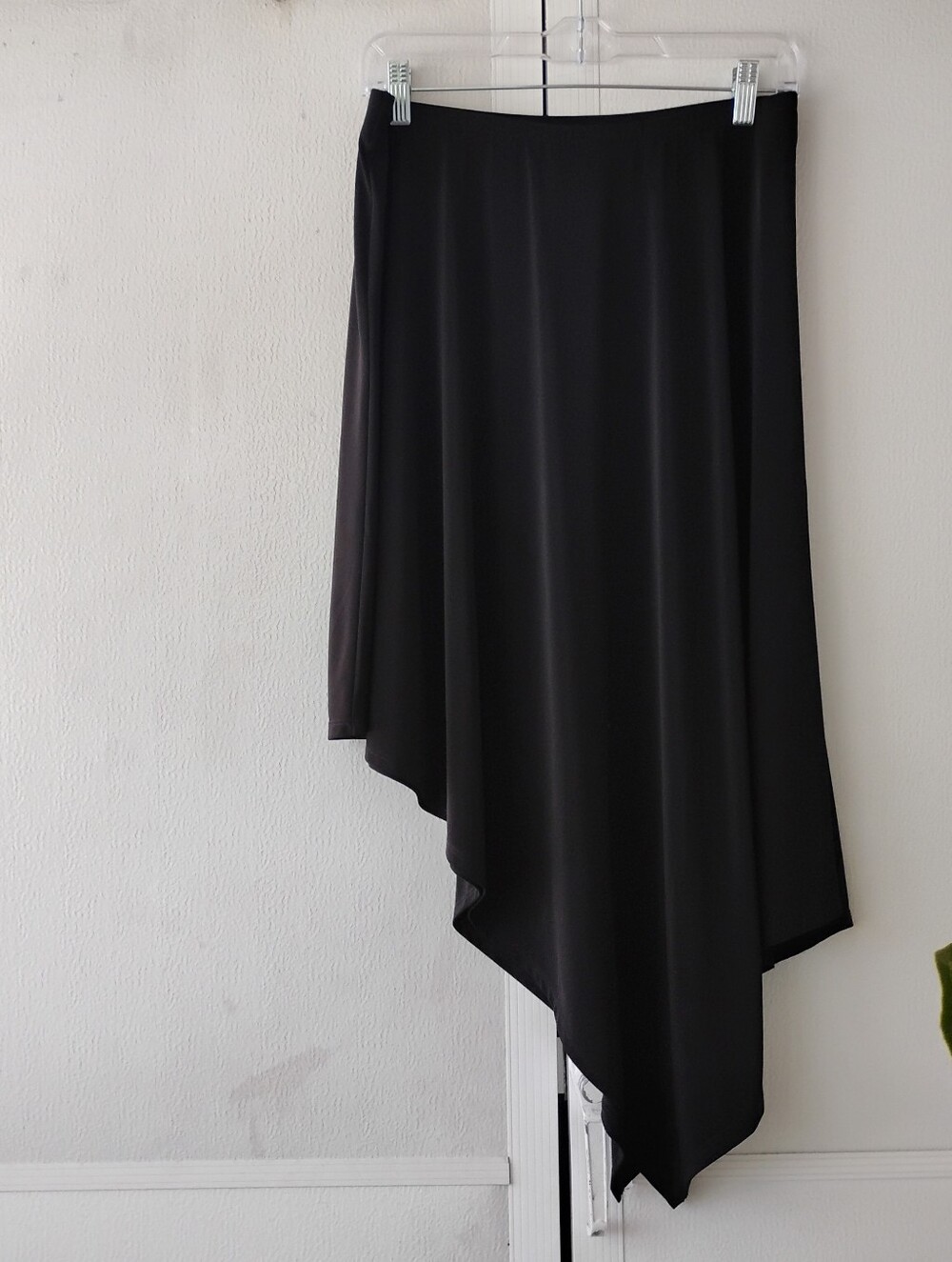 Black Asymmetric Skirt